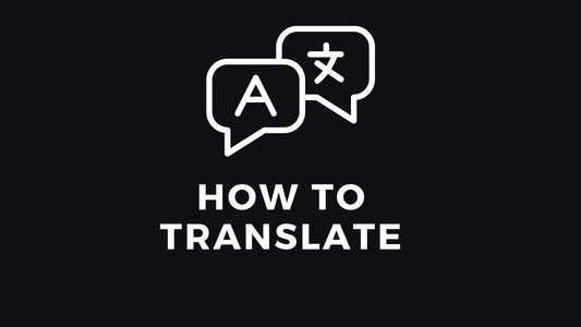 How To Translate